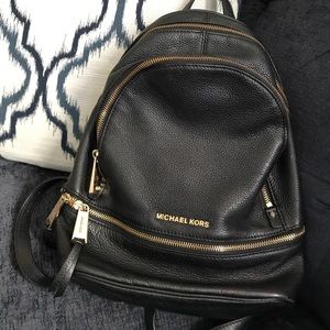 Authentic Michael Kors Leather Backpack